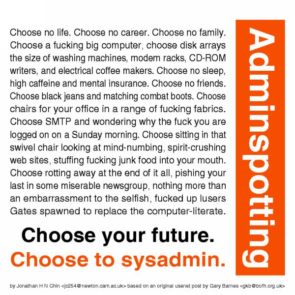Choose your future ....