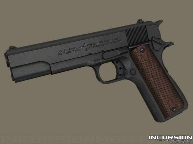 Colt 1911 Render