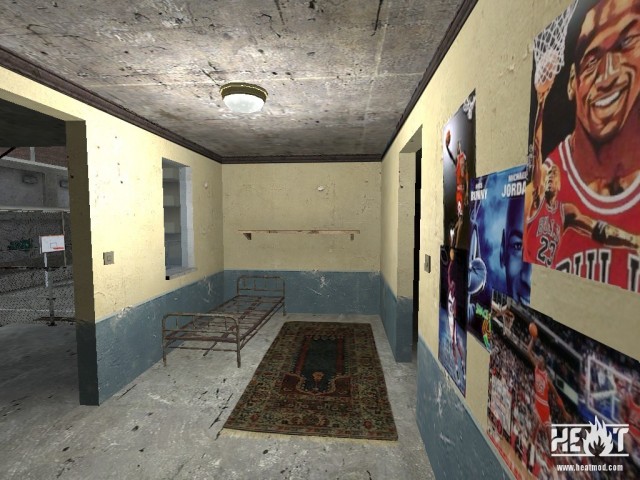 Wohnung eines Basketballfans