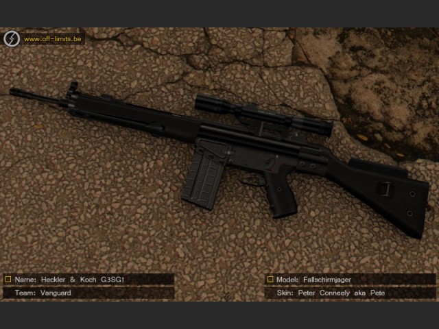 H&K G3-SG1 - Render