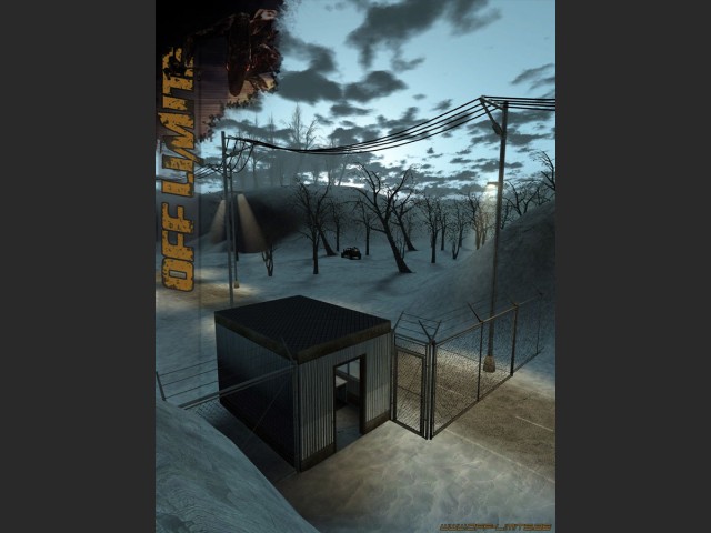 Auerhalb des Bunkers