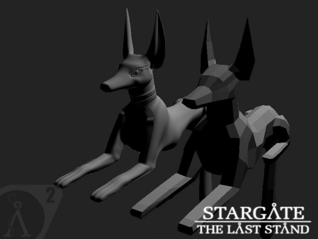 Anubis-Statue