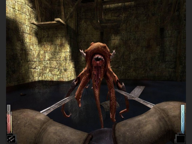 Tintenfisch Monster