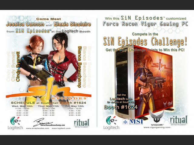 SiN Episodes E3-Flyer