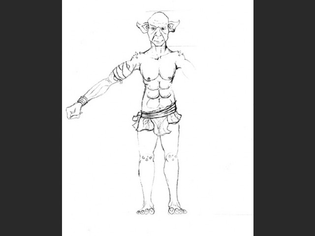 Concept Art: Goblin Fighter