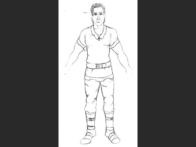 Concept Art: Human Fighter
