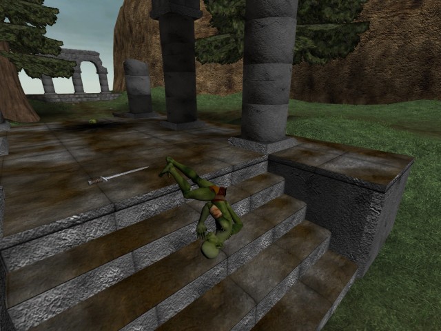 Ragdoll des Goblin Fighters