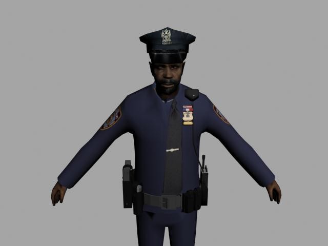 Render: Der Polizist