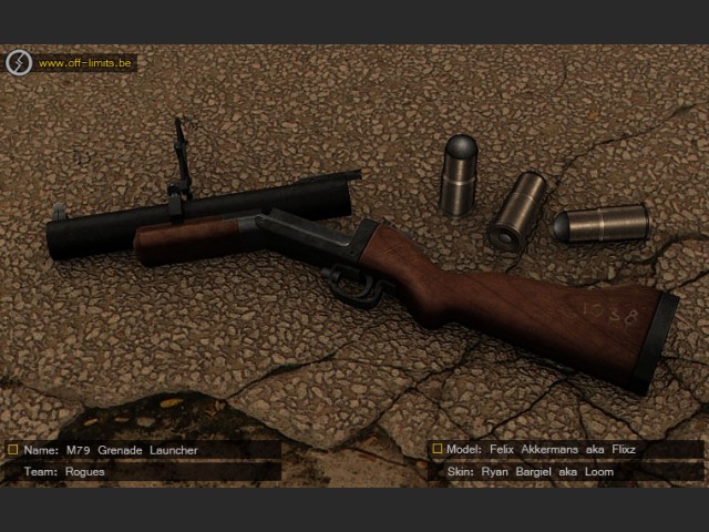 Render - M79 Granatenwerfer (Rogues)