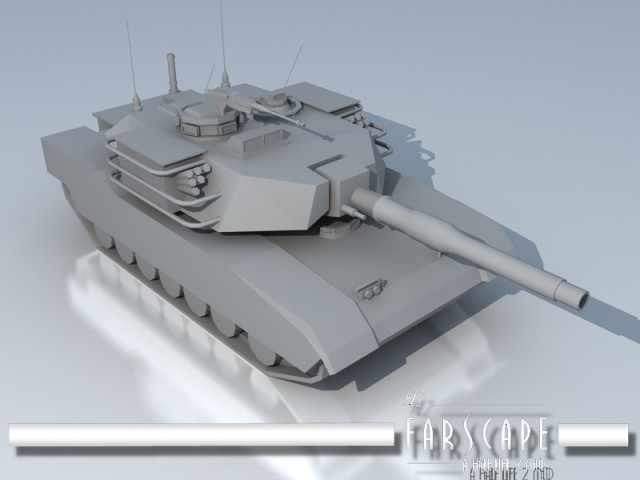 Render eines Panzers