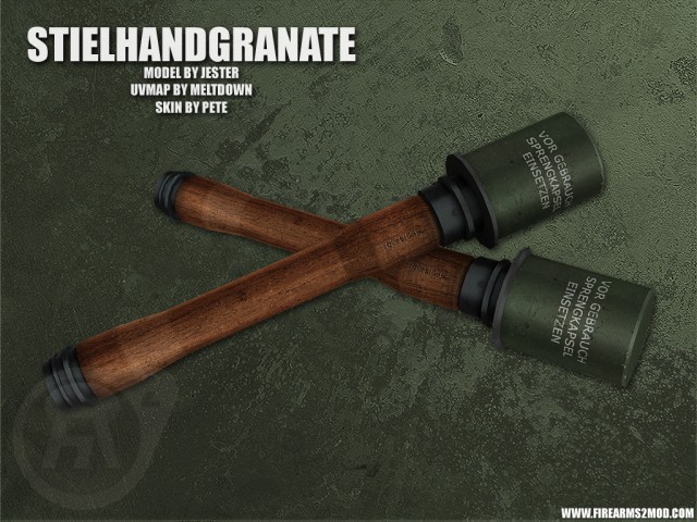 Die Stielhandgranate