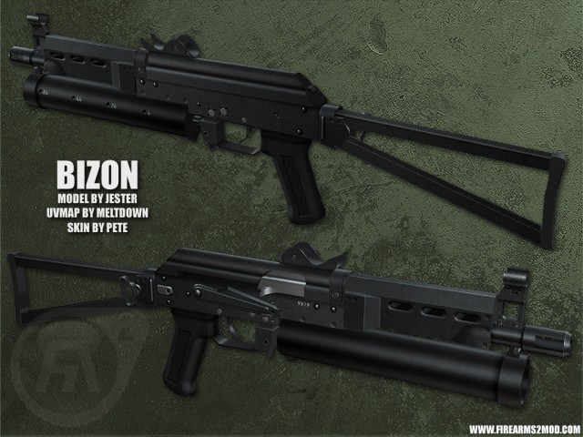 Ein SMG: Bizon