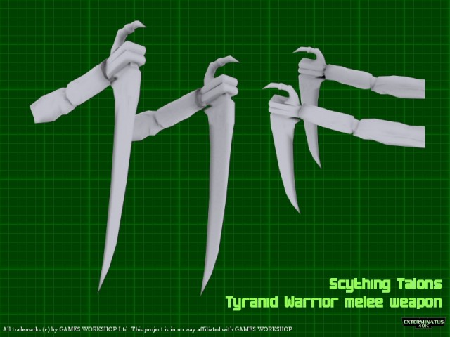 Scything Talons der Tyranod Warrior