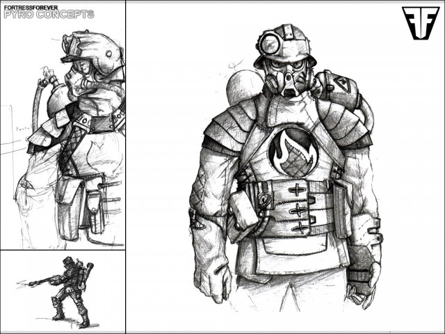 Concept Art des Pyro