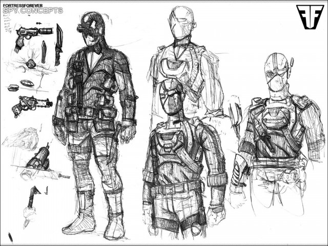 Concept Art des Spy