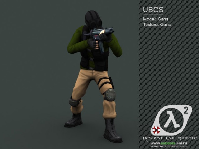 UBCS Soldier - Render