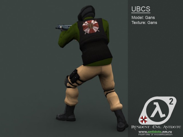 UBCS Soldier - Render