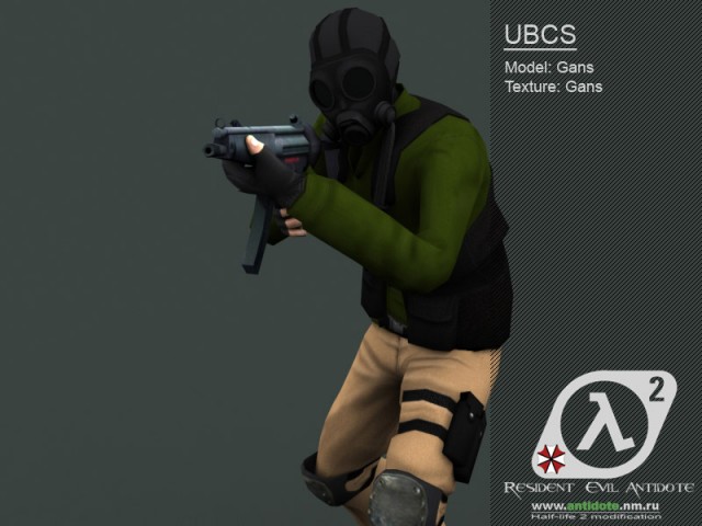 UBCS Soldier - Render