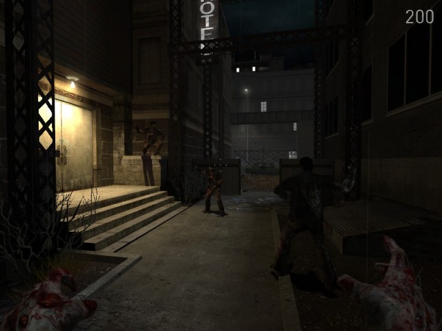 Ingame-Shot mit Zombie-Hnden
