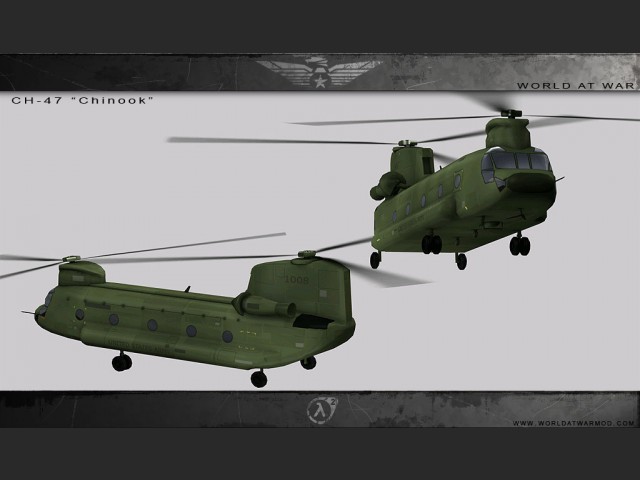 Chinook Model Render