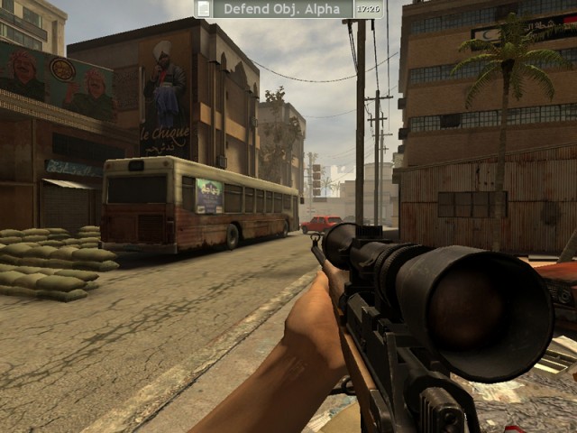 Sniper auf Chique
