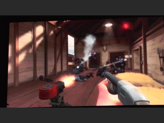 Sentry gun leistet ganze Arbeit