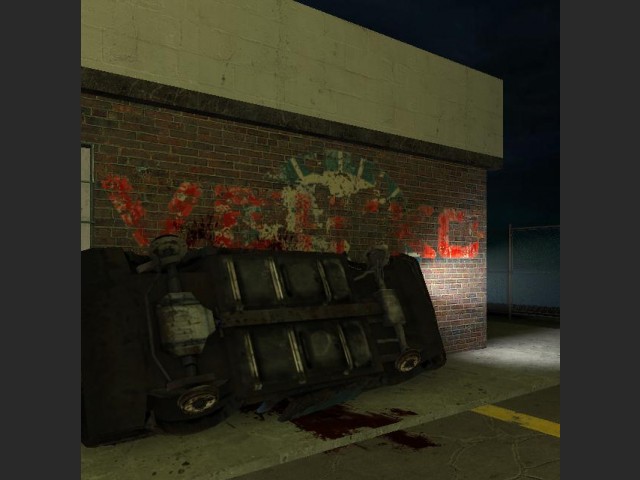 Auto an der Wand
