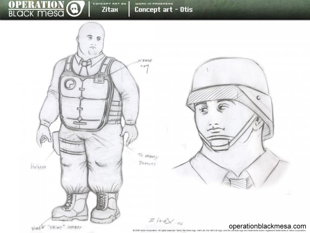 Concept von Otis, der Sicherheitskraft