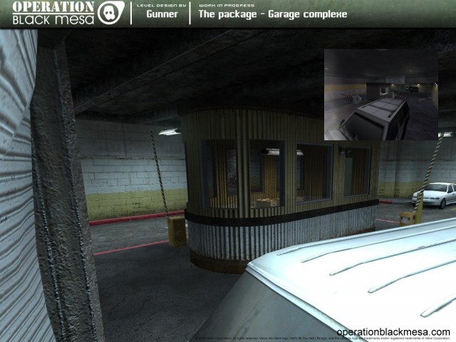 Level "The package": Garagenkomplex