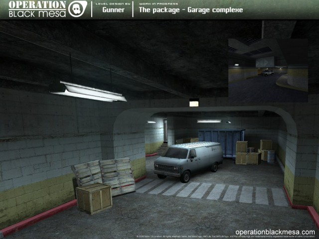 Level "The package": Garagenkomplex