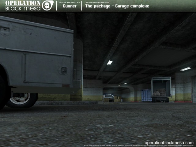 Level "The package": Garagenkomplex