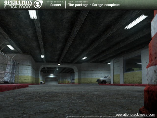 Level "The package": Garagenkomplex