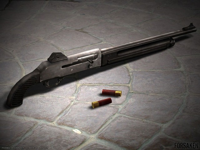 Beretta Shotgun Render