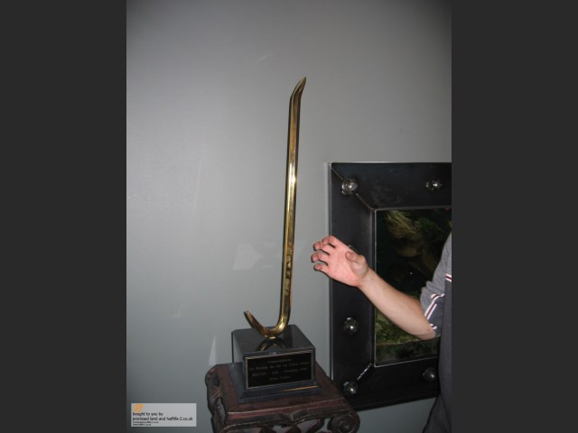 Goldene Crowbar