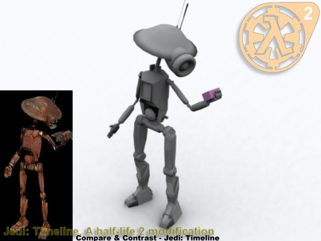 Pitdroid ungeskinnt