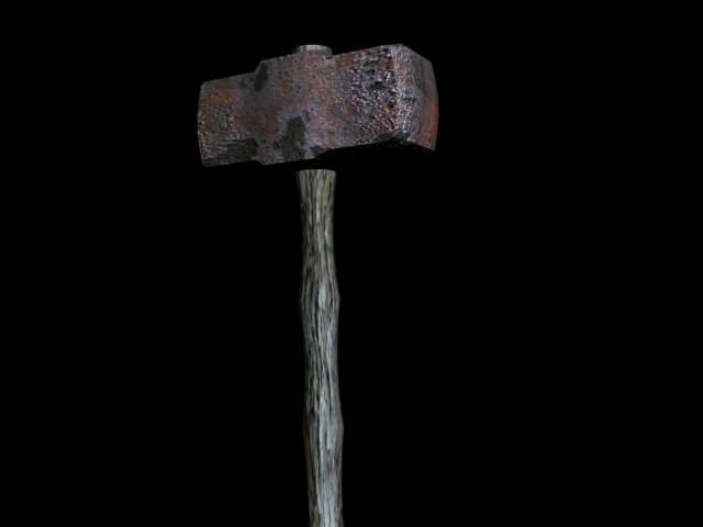 Ein gro�er Vorschlaghammer