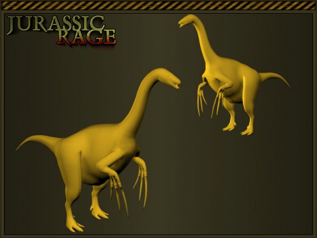 Therizinosaurus ungeskinnt