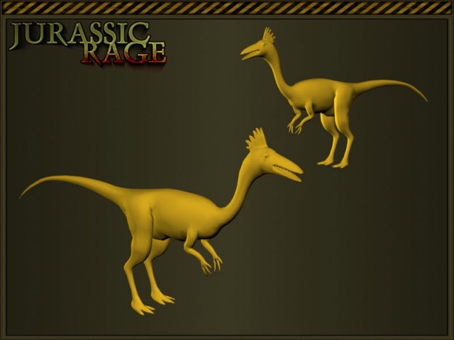 Compsognathus ungeskinnt