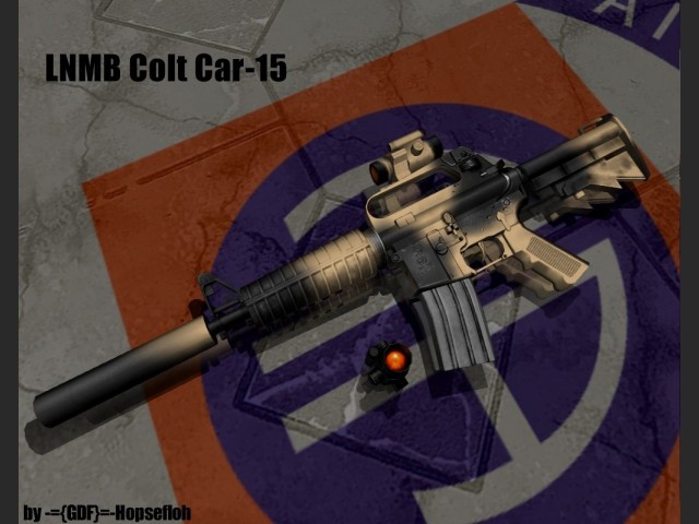 CAR-15 mit Aimpoint & Silencer