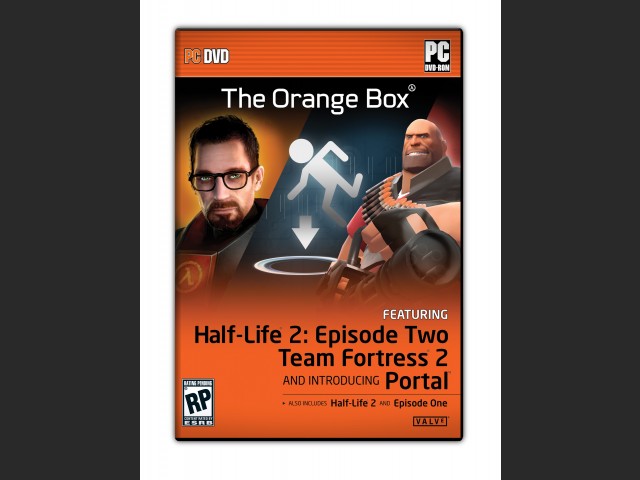 Orange Box Cover fr PC