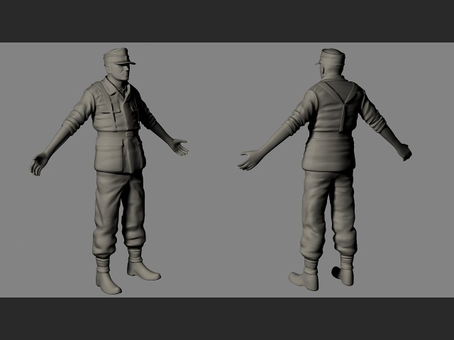 Player-Model der Wehrmacht