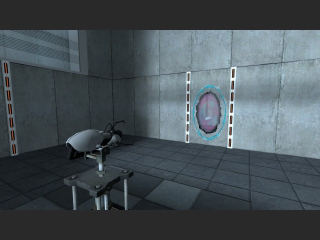 Befestigte Portal-Gun