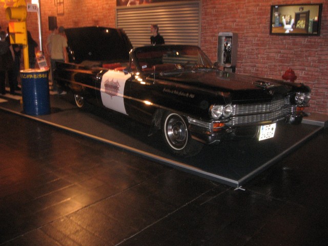 Altes US-Polizeiauto