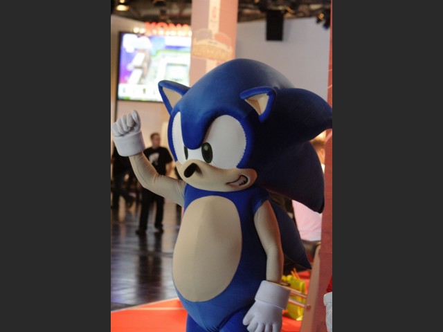 Sonic wirbt fr Olympia...