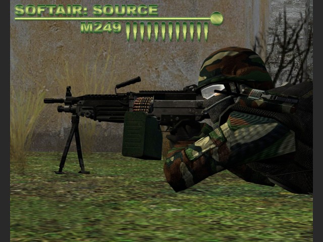 M249 als Airsoftwaffe
