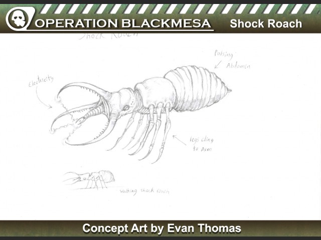 Concept-Art: Shock Roach