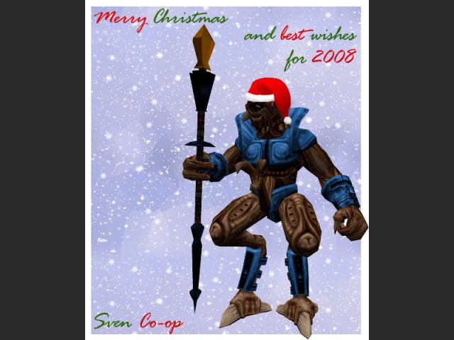 Sven Co-op Weihnachtskarte