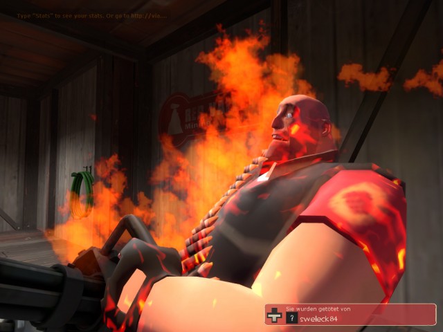 Brennender Heavy