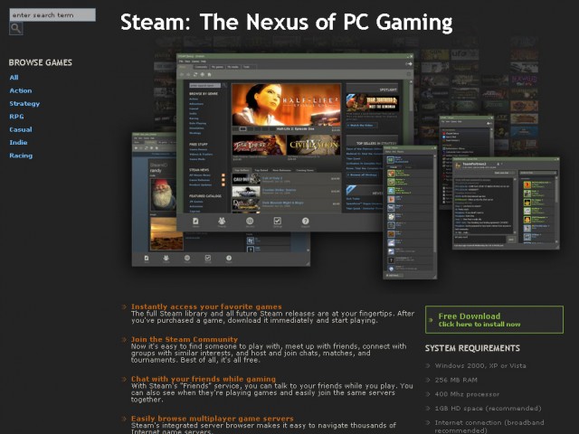 Neues Steam-Store-Design