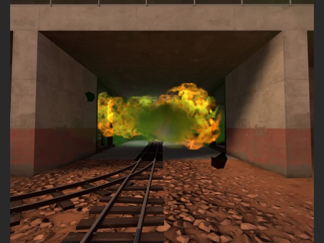 Stage 3 von pl_cave_b2: Explosion am Ende